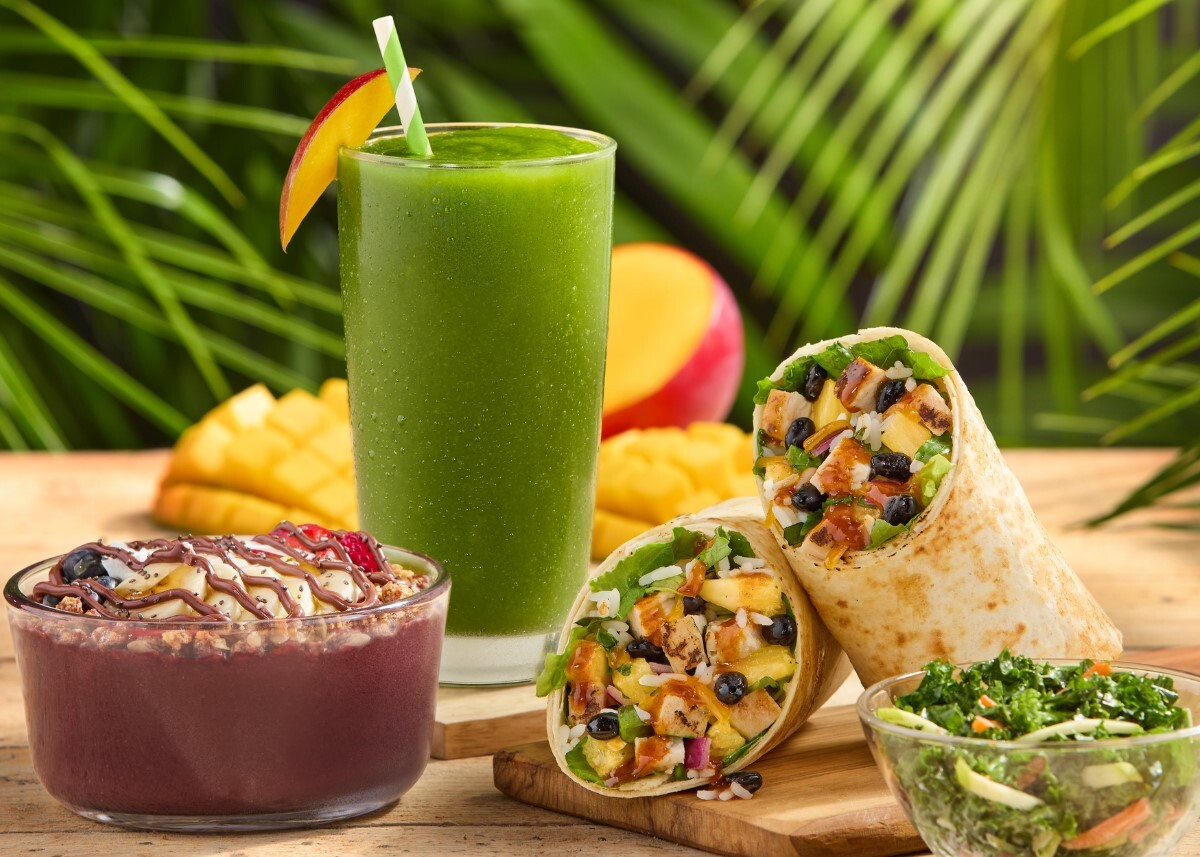 Tropical Smoothie Cafe background image
