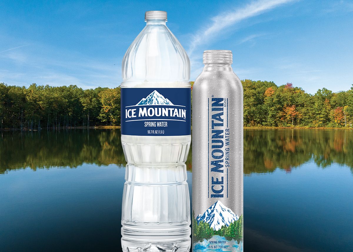 Ice Mountain background image