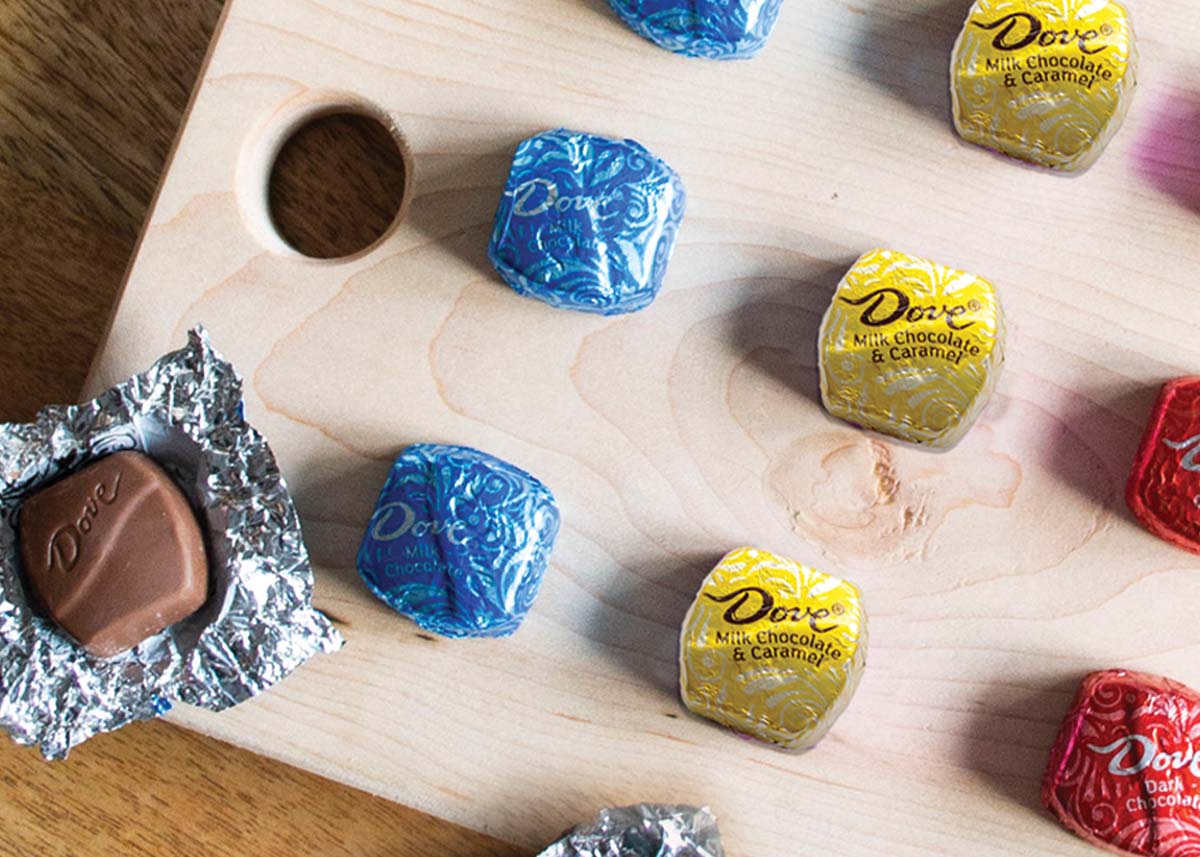 DOVE Chocolate background image