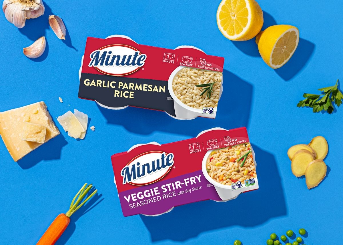 Minute Rice background image