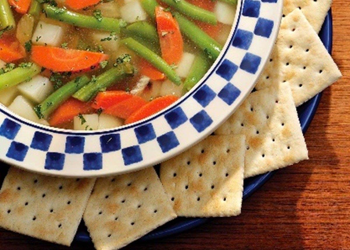 Premium Crackers background image