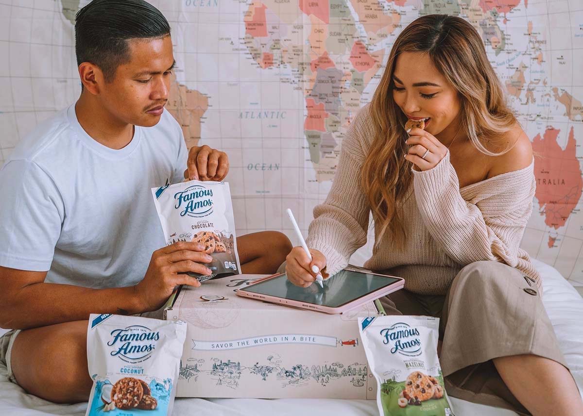 Famous Amos background image
