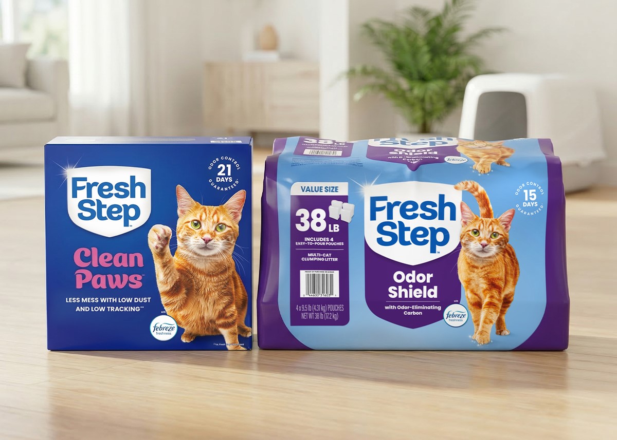 Fresh Step Cat Litter background image