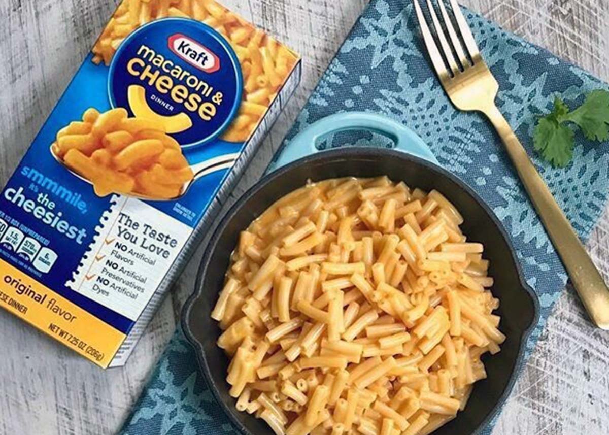 Kraft Macaroni & Cheese background image