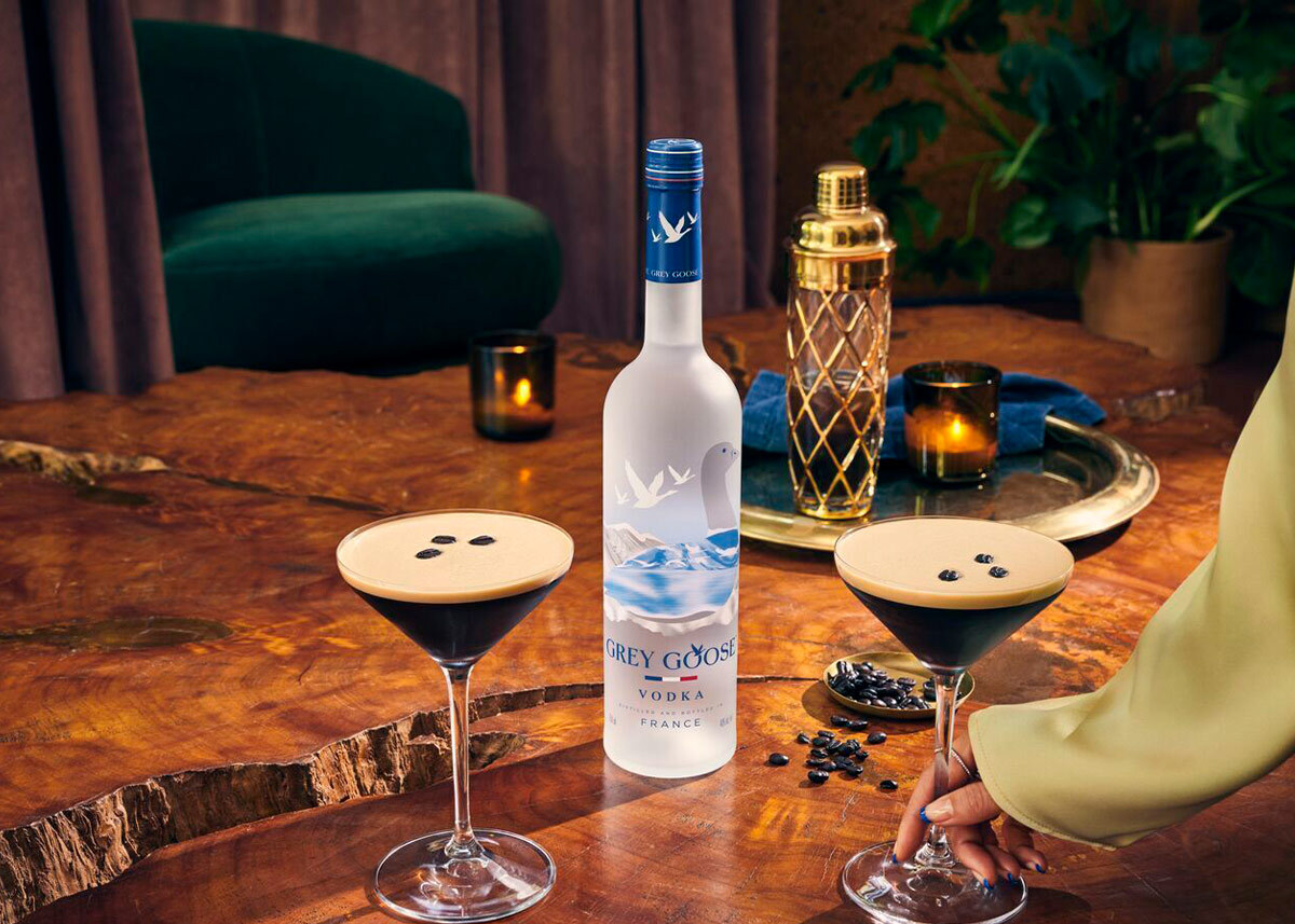 Grey Goose Vodka background image
