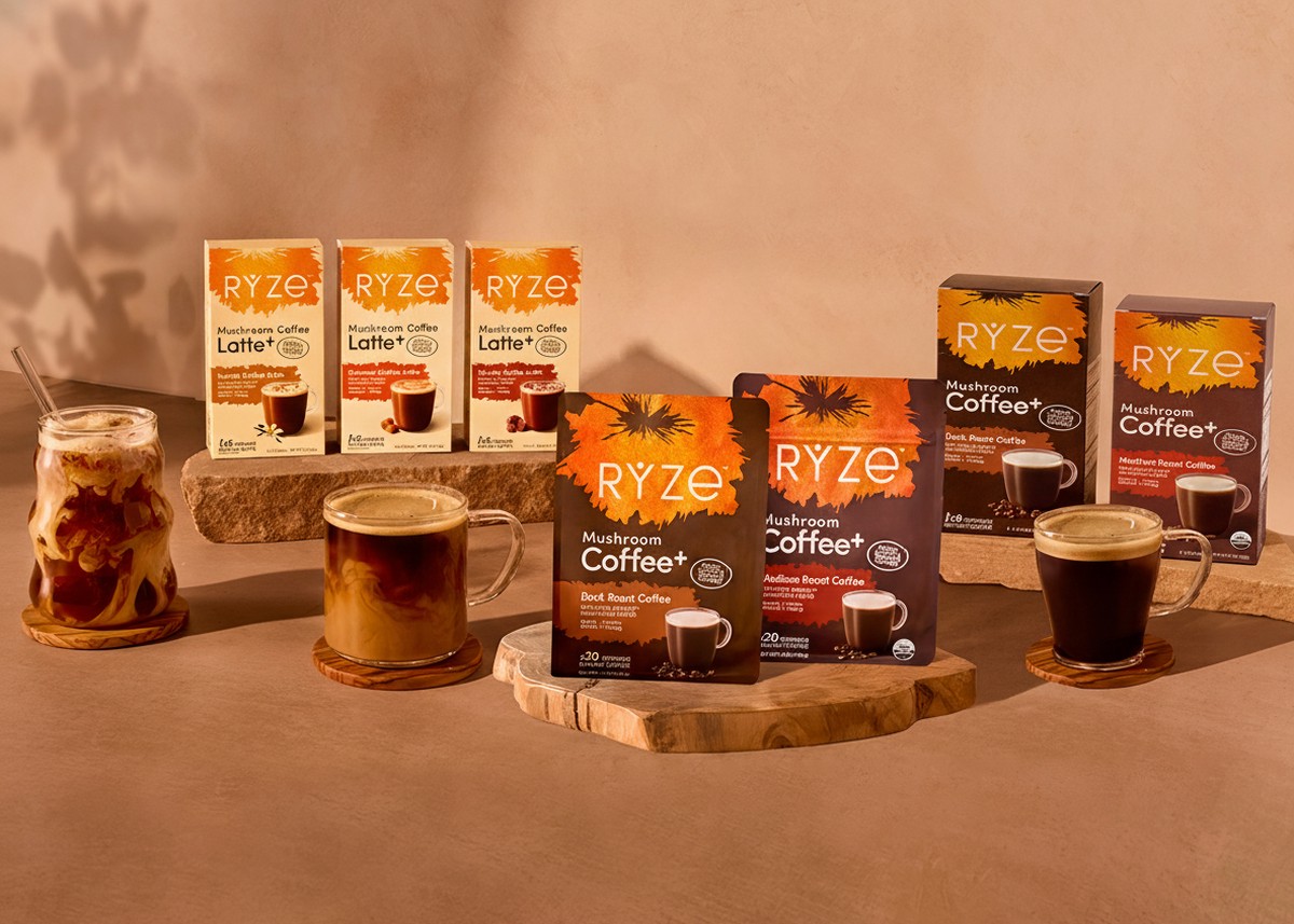 RYZE Mushroom Coffee background image