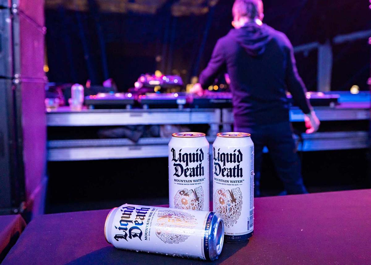 Liquid Death background image