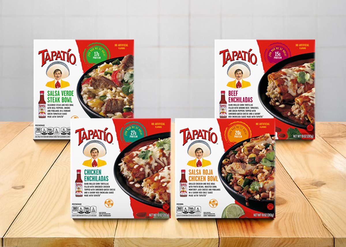 Tapatío Frozen Meals background image