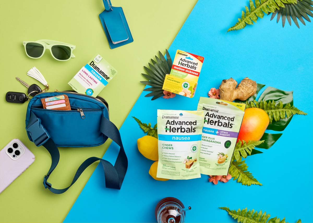 Advanced Herbals, From the Makers of Dramamine background image