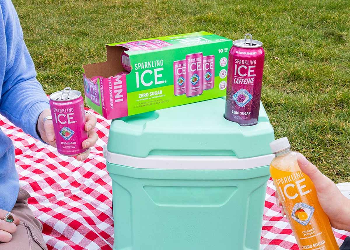 Sparkling Ice background image