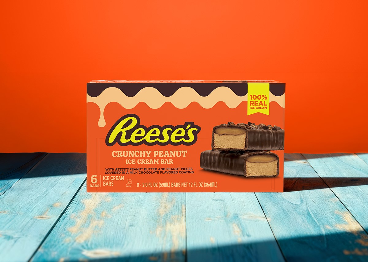 Reeses Ice Cream background image