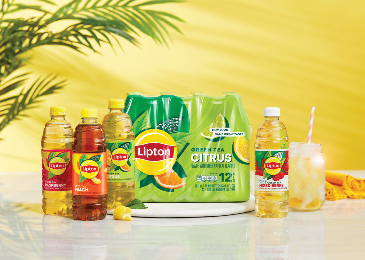 Lipton Bottled Iced Tea background image