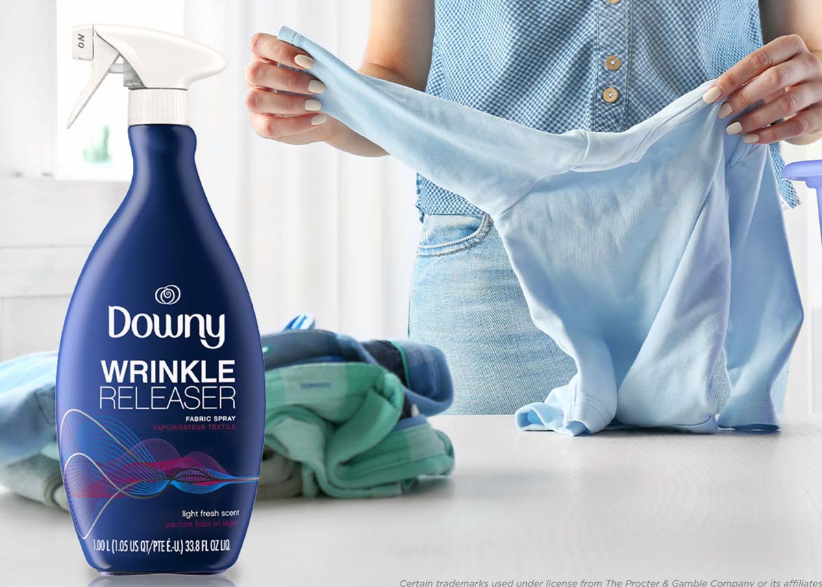 Downy Wrinkle Release background image