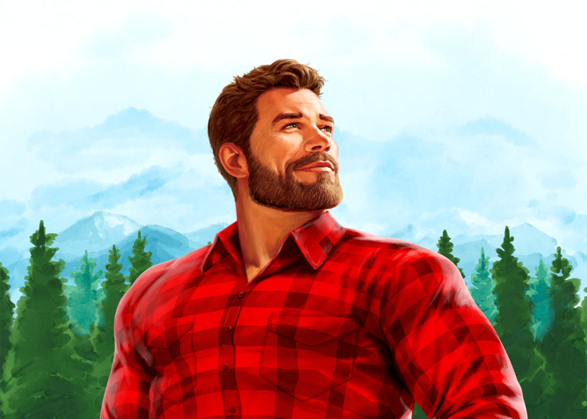 Brawny background image