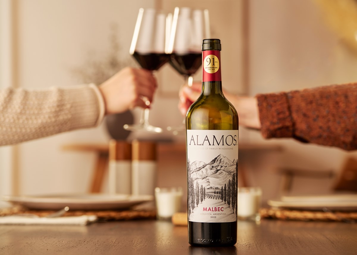 ALAMOS WINE background image