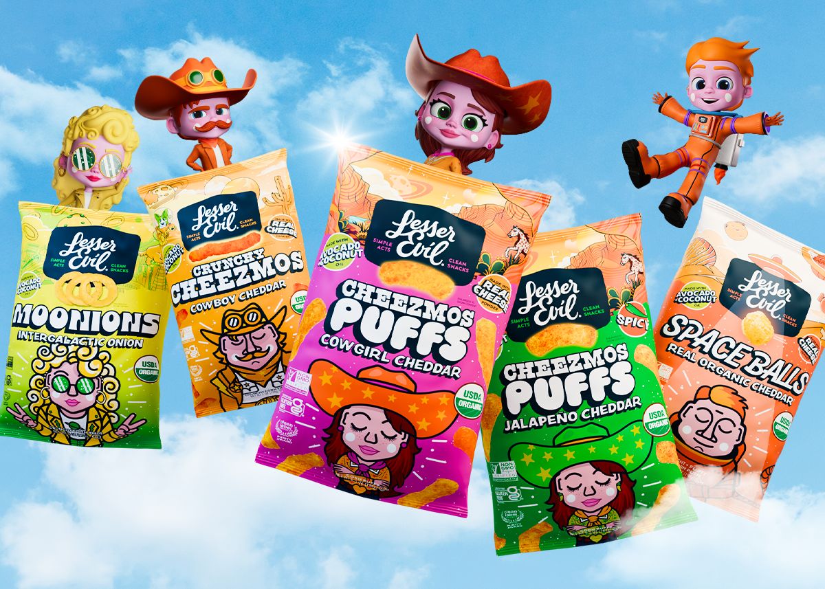 LesserEvil Snacks background image