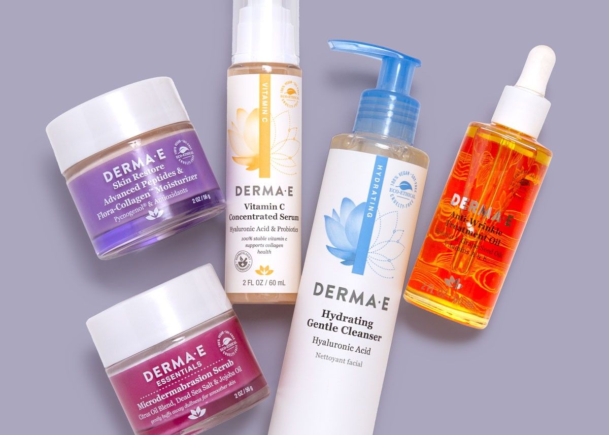 Derma E background image