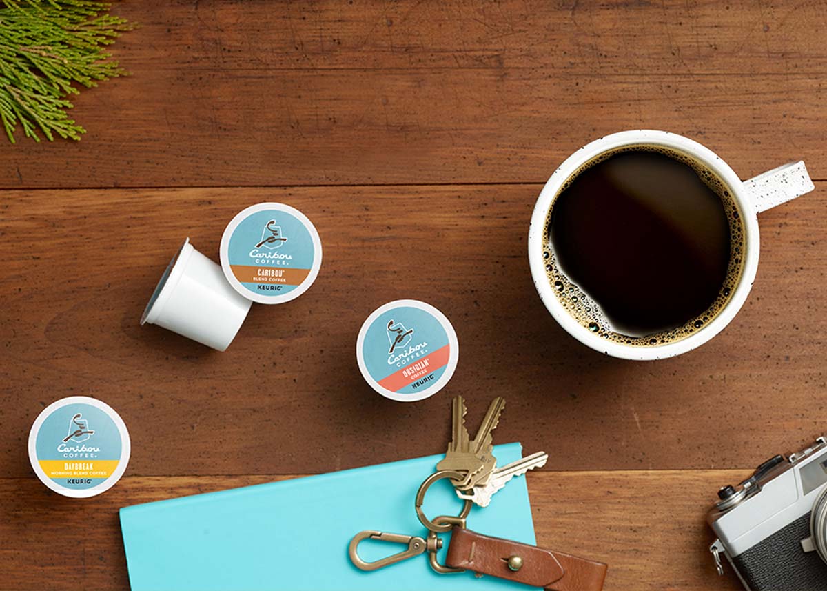 Caribou Coffee K-Cups background image