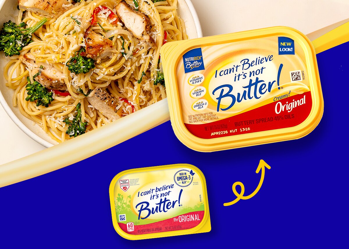 I Can't Believe It's Not Butter! background image