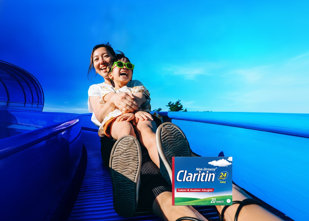 Claritin® background image