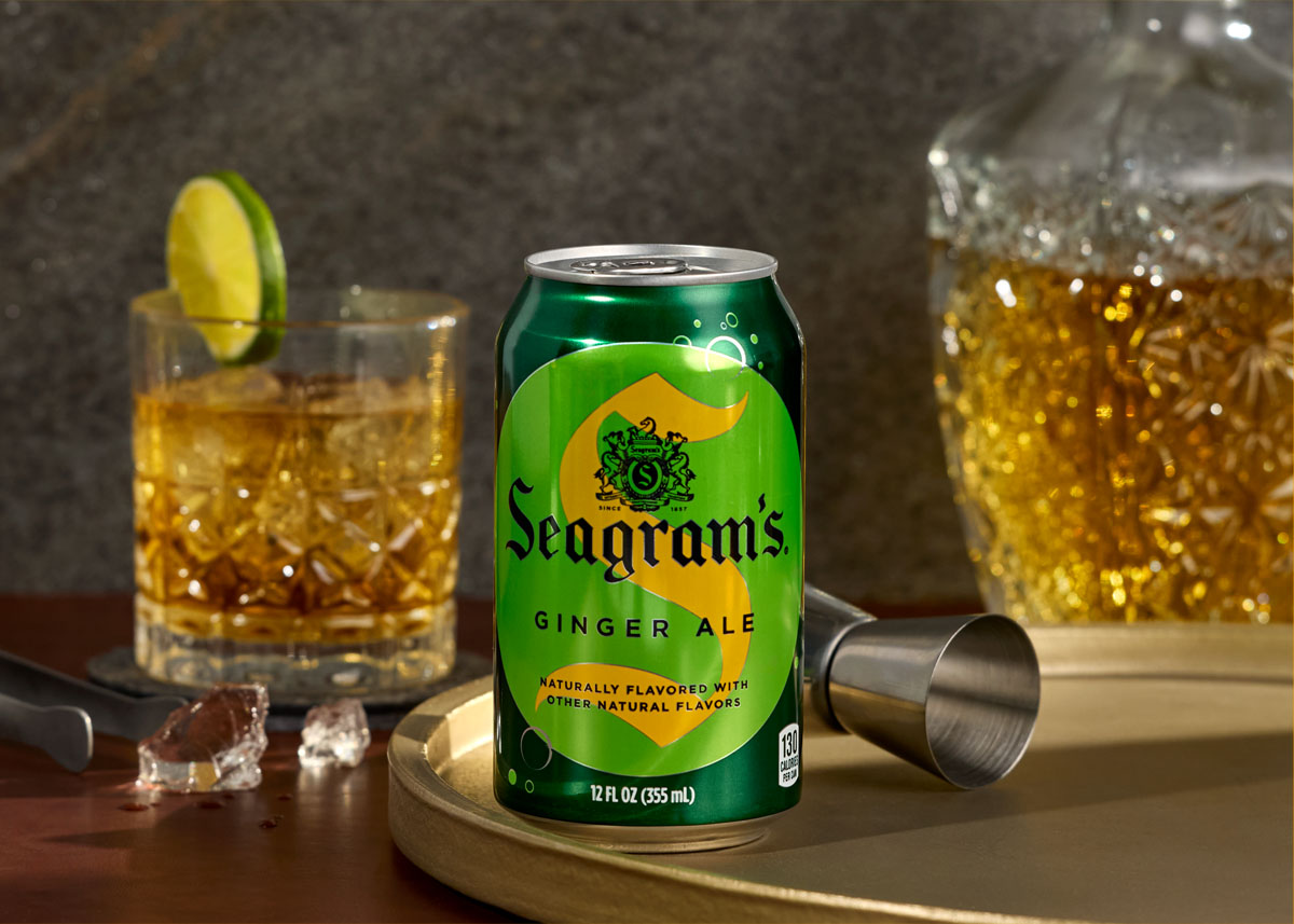 Seagram's Non-Alcoholic Beverages background image