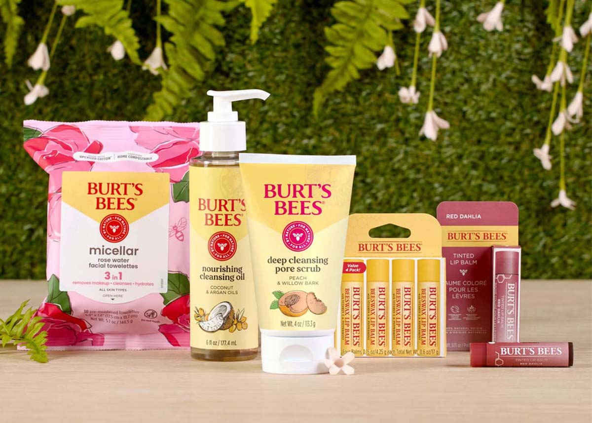 Burt's Bees Beauty background image