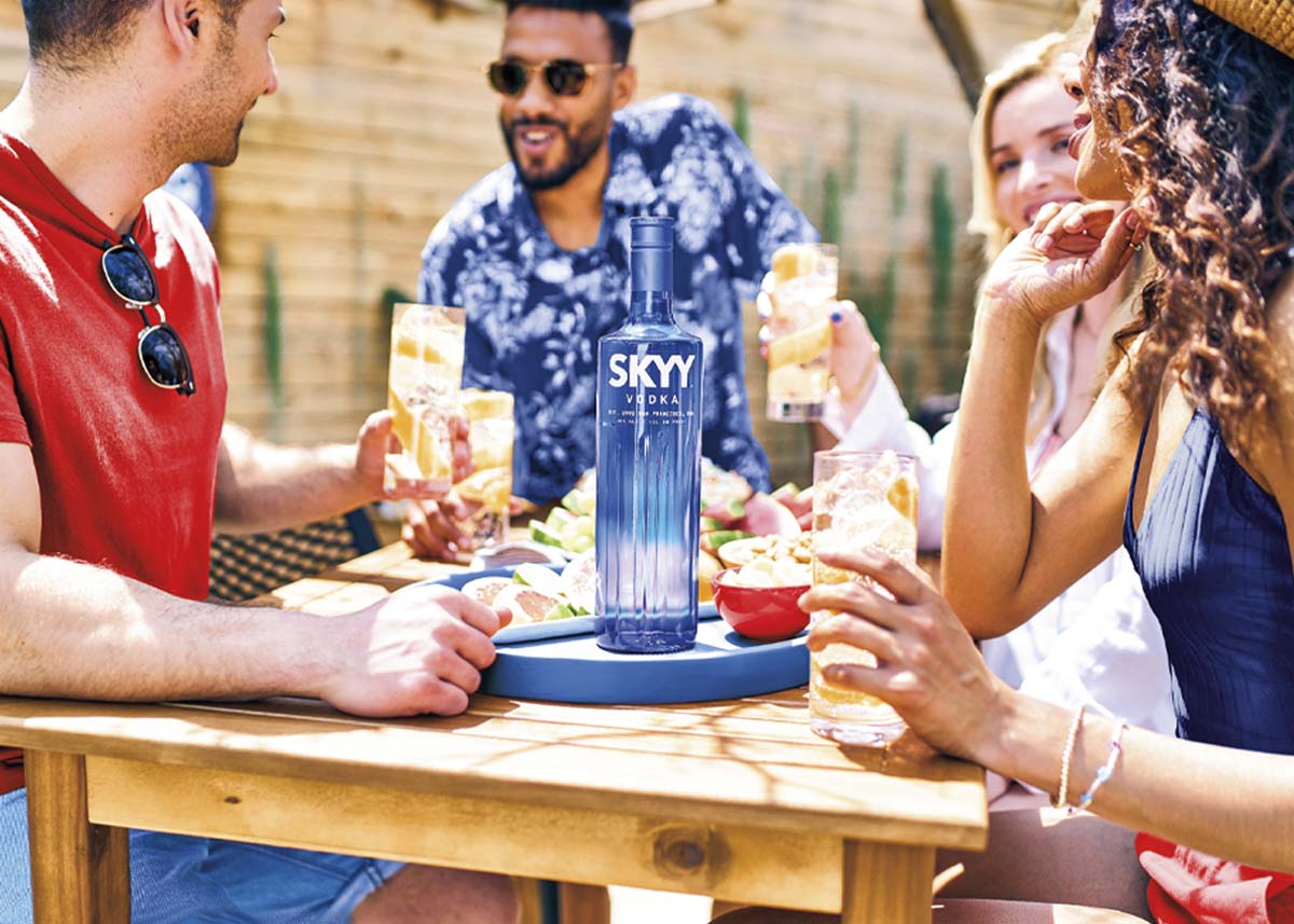SKYY Vodka background image