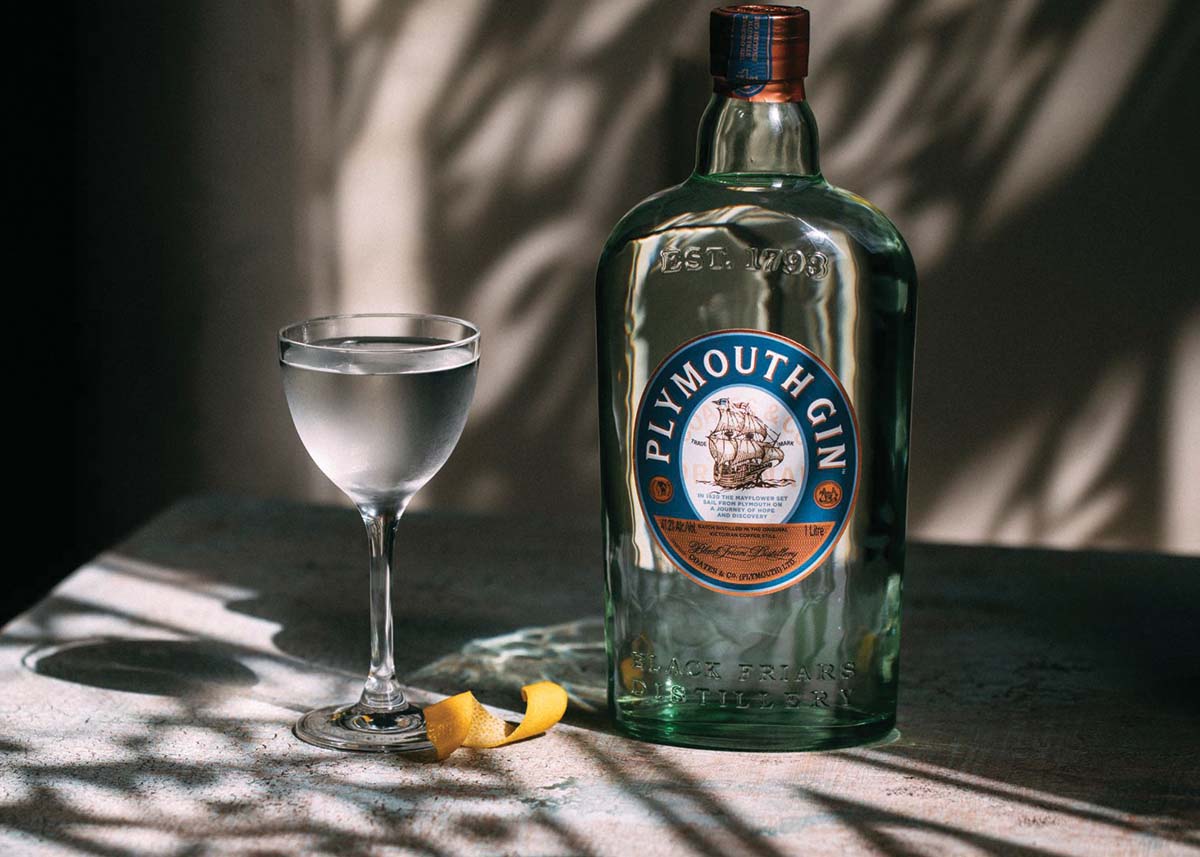 Plymouth Gin background image