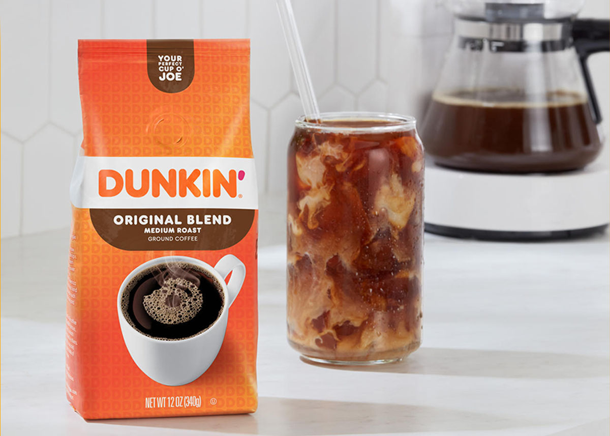 Dunkin' Coffee At Home background image