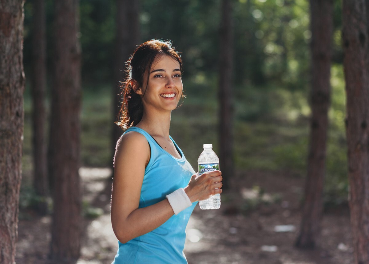 Ice Mountain background image