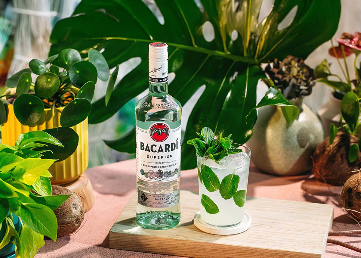 Bacardi Rum background image