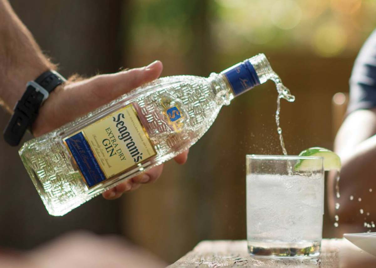 Seagrams Gin background image
