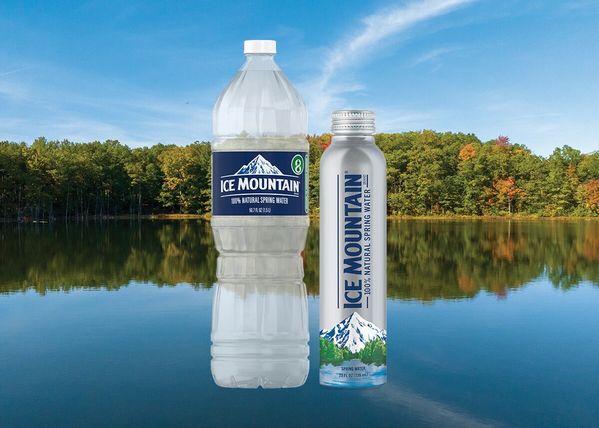 Ice Mountain background image