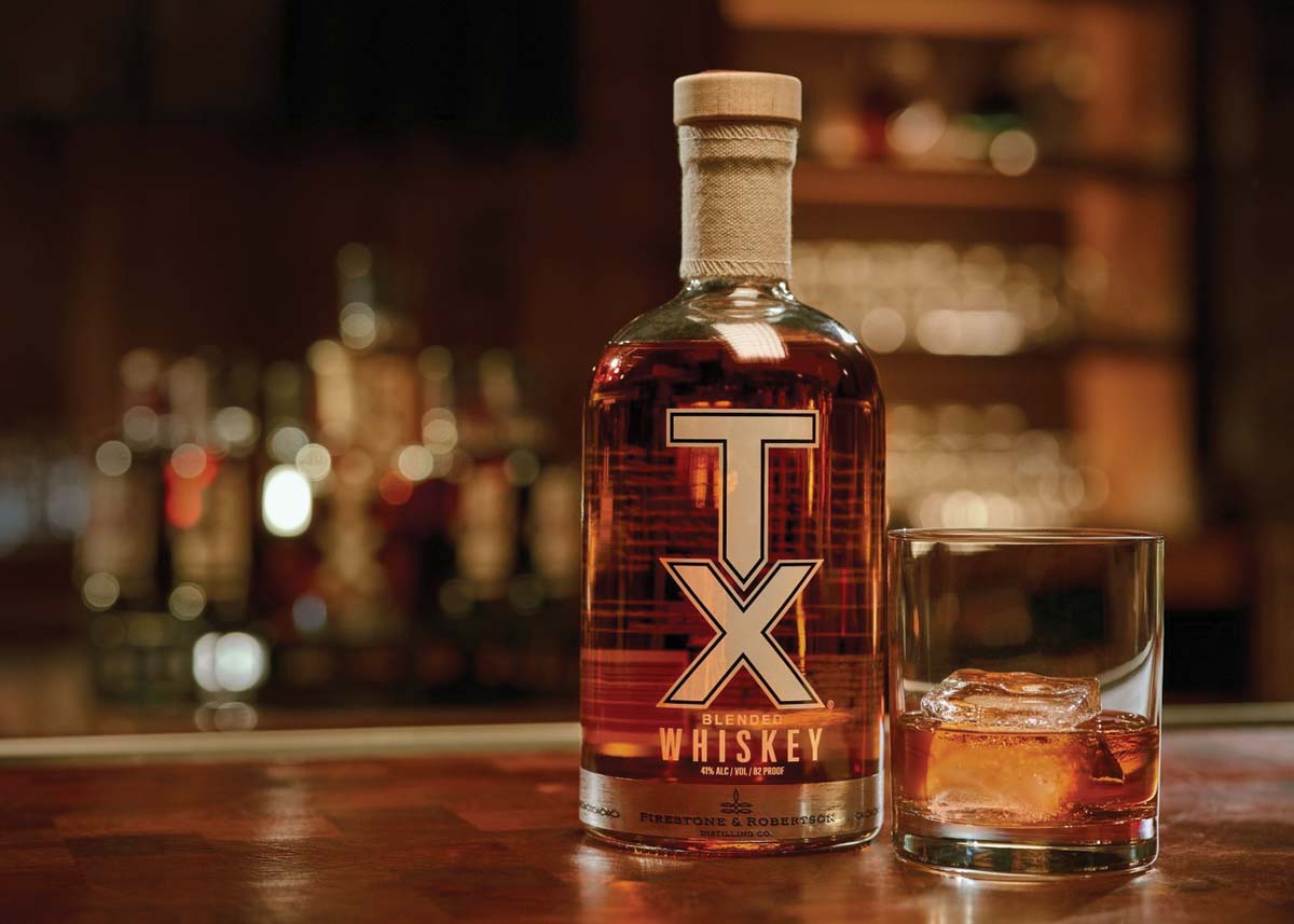 TX Brand Whiskey background image