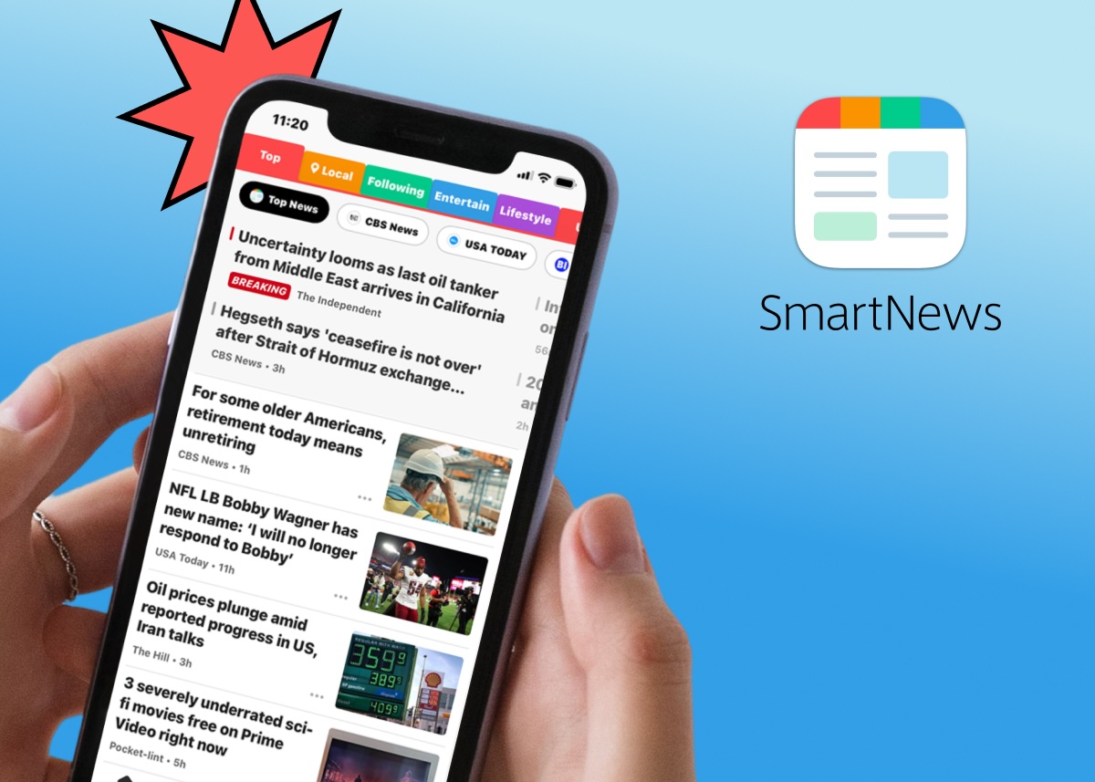 SmartNews background image