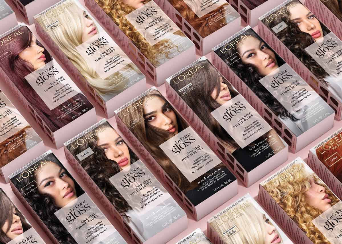 L'Oreal Paris Hair Color background image