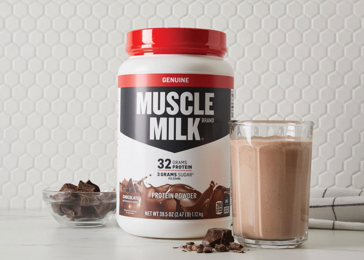 Muscle Milk background image