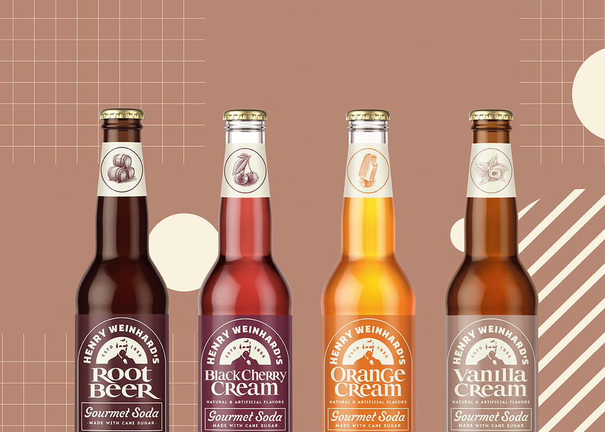Henry Weinhard's Soda background image
