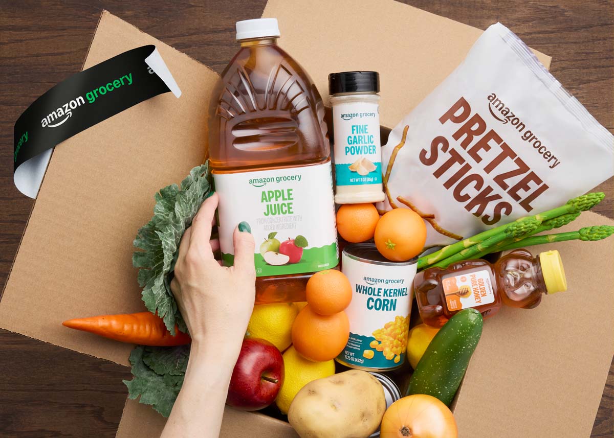 Amazon Grocery background image