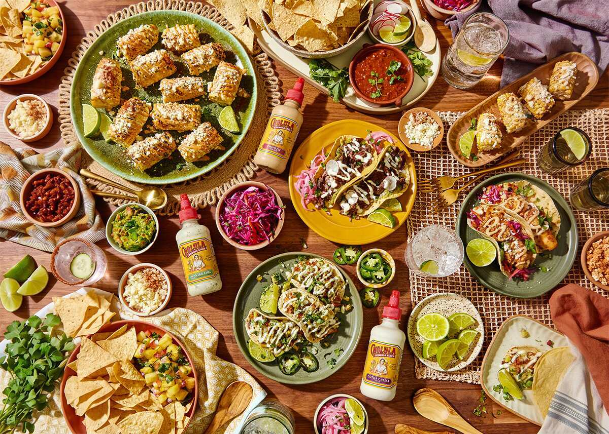 Cholula Hot Sauce background image