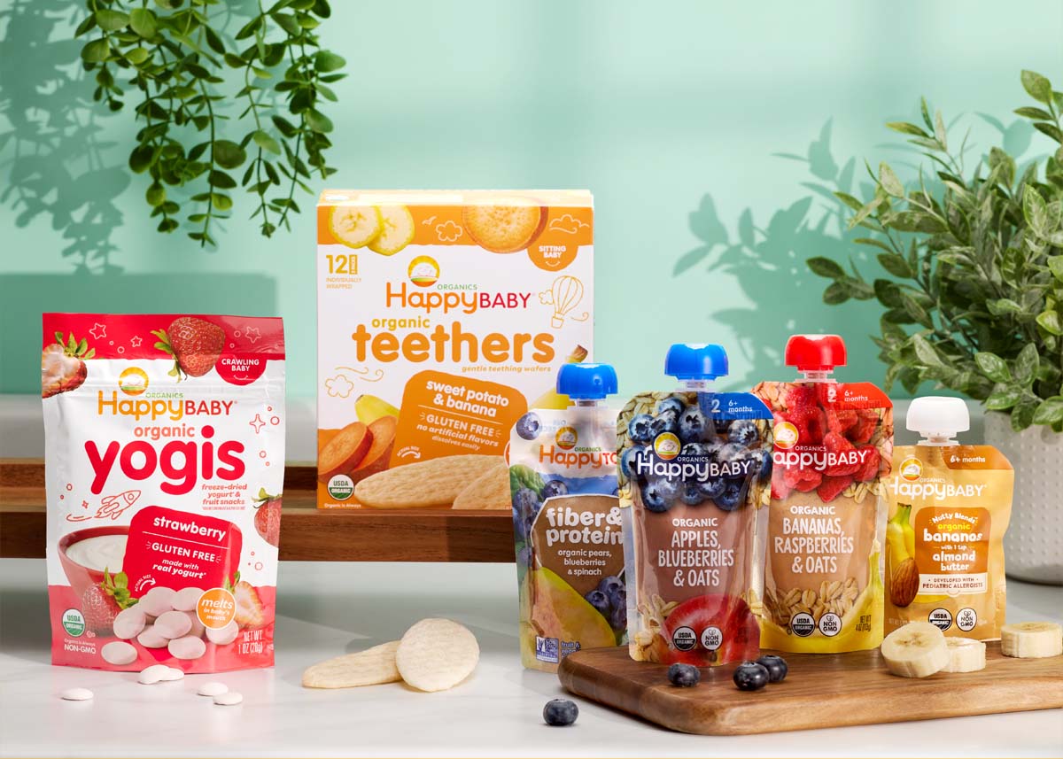 Happy Family Organics background image