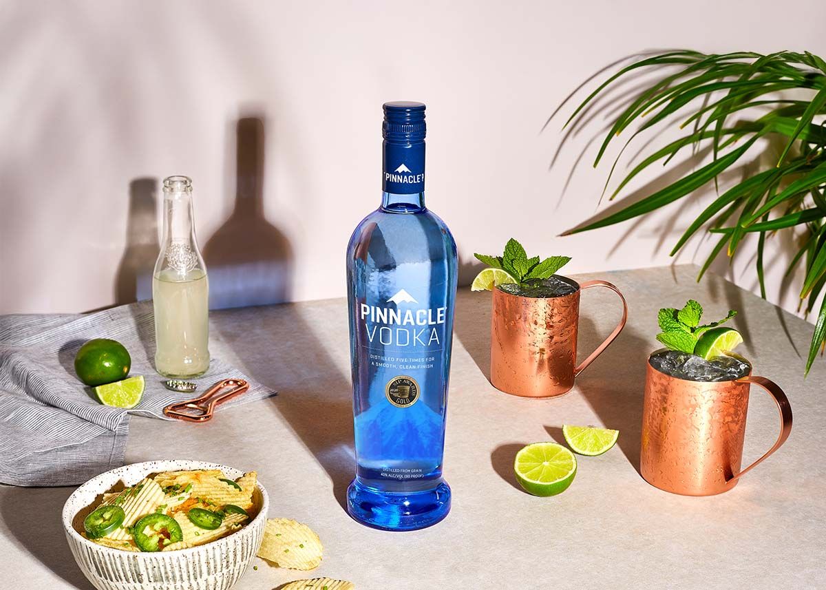 Pinnacle Vodka background image