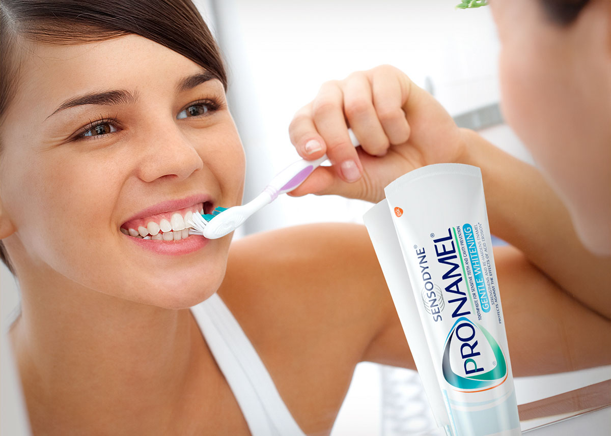 Sensodyne Pronamel background image