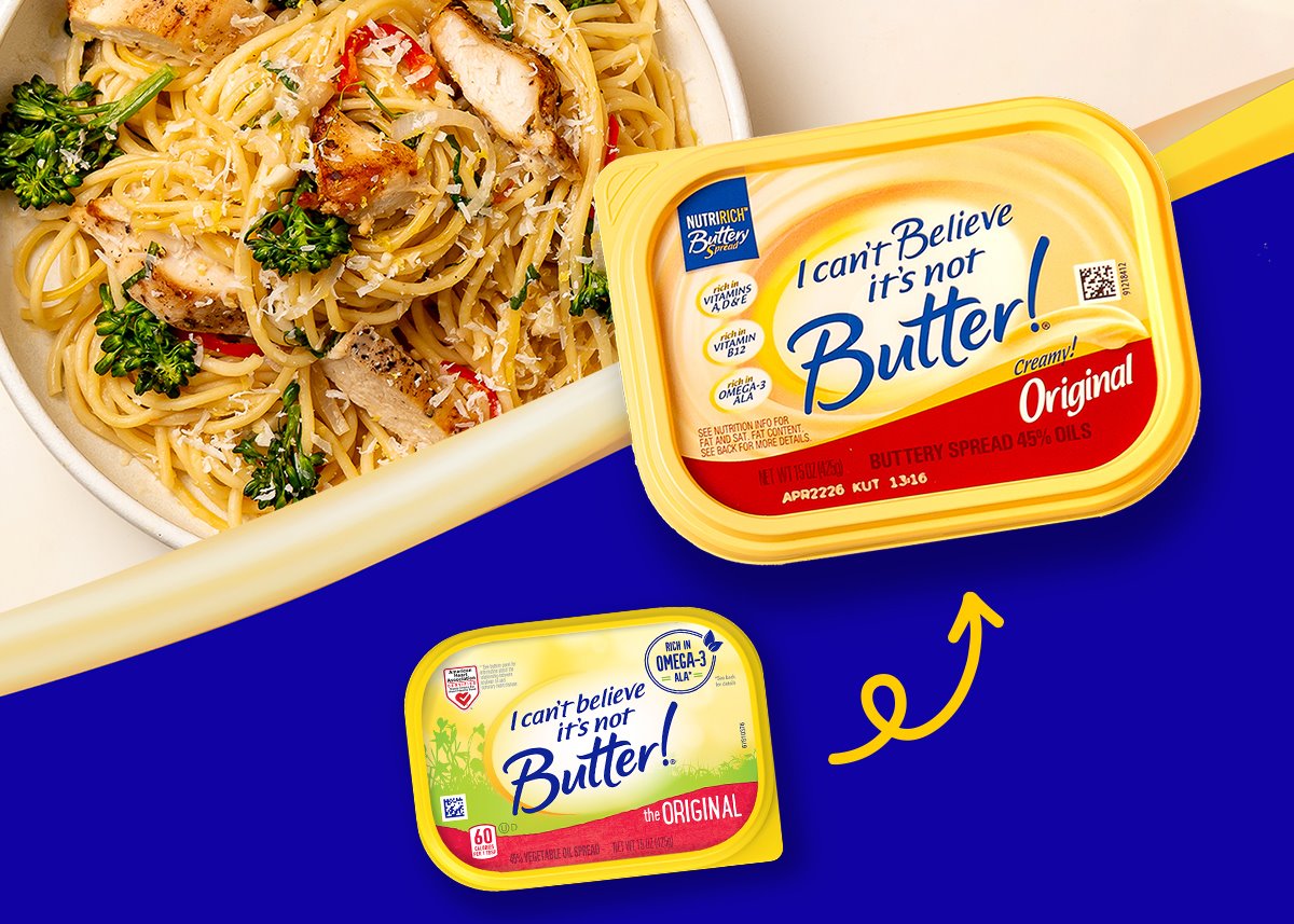 I Can't Believe It's Not Butter! background image