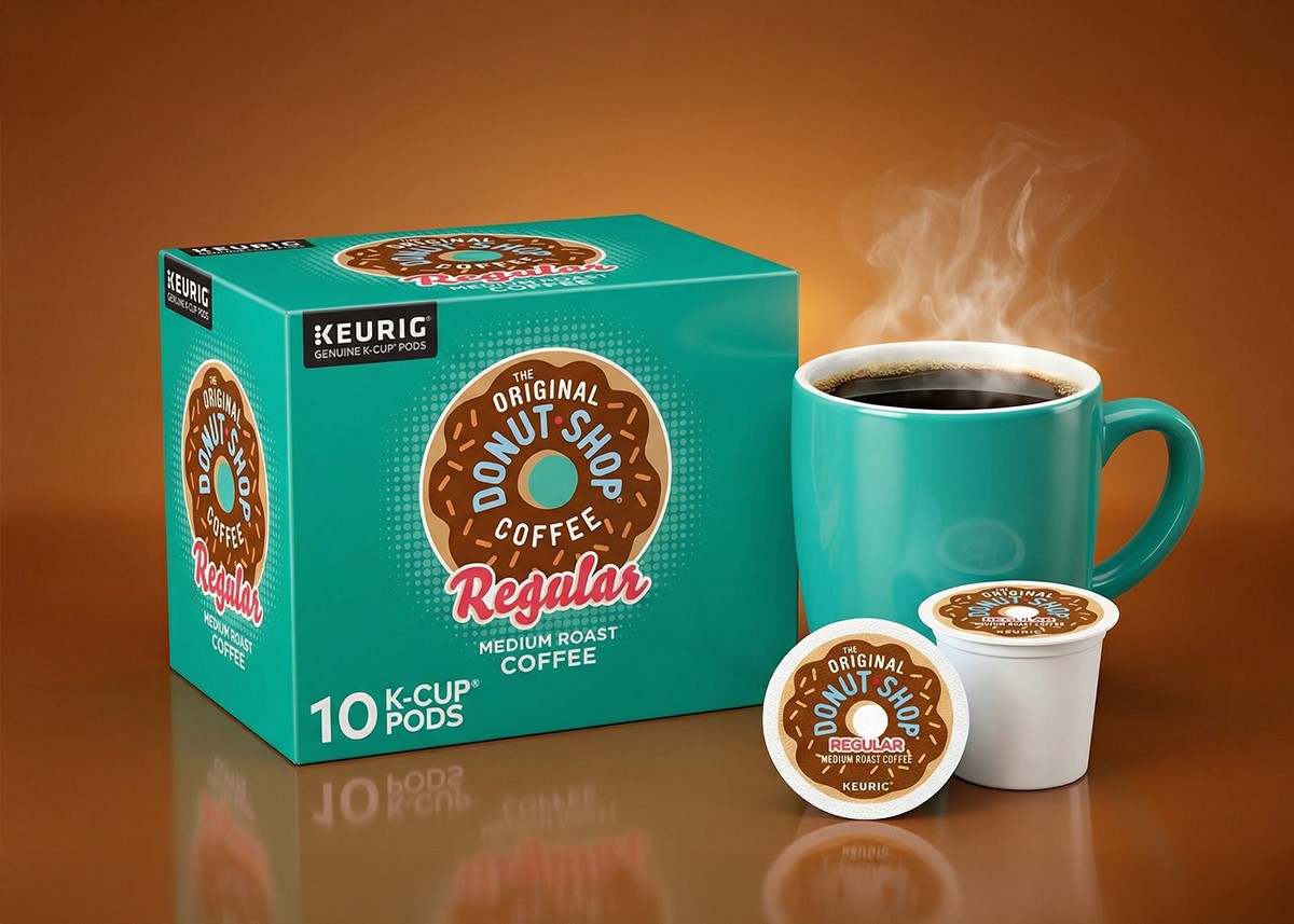 The Original Donut Shop Coffee background image