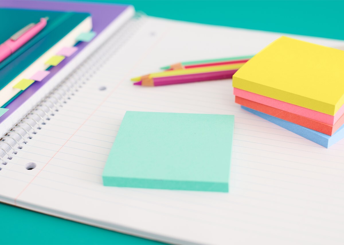 Post-it Brand background image