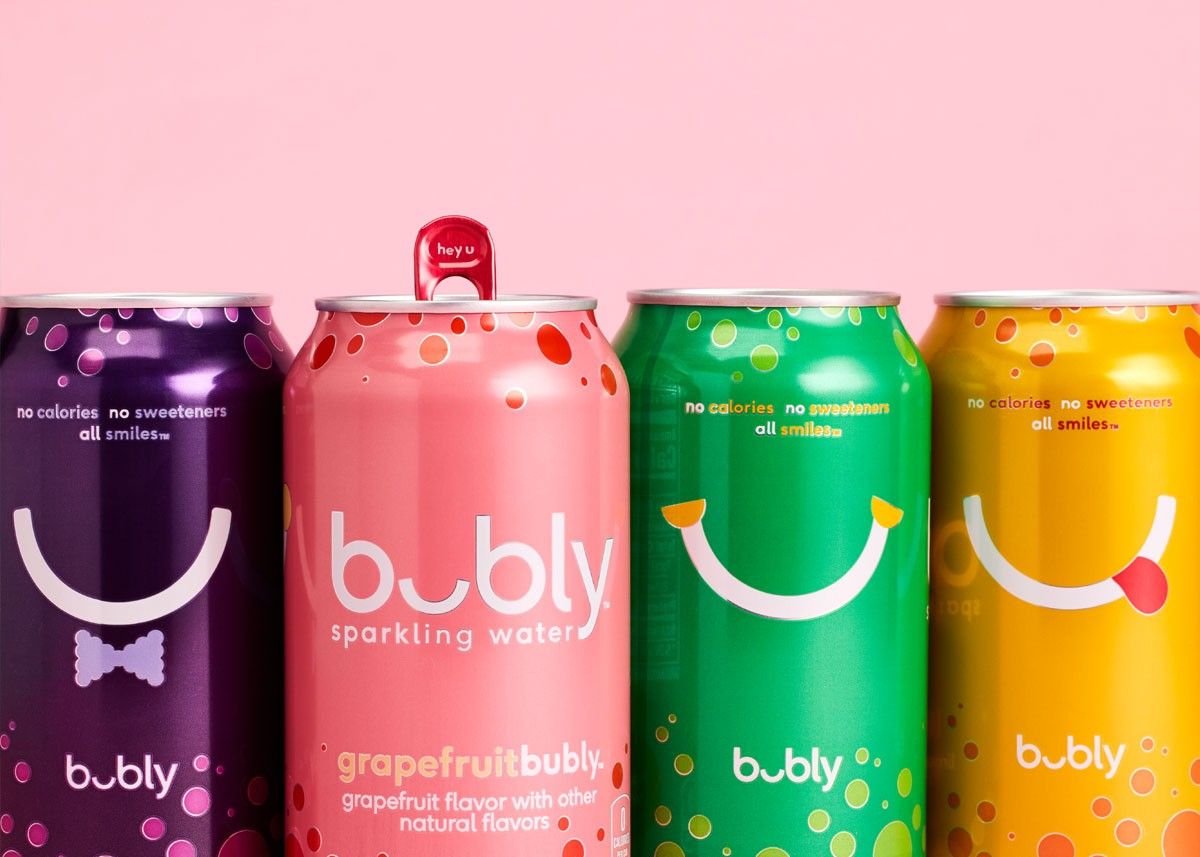 Bubly Sparkling Water background image